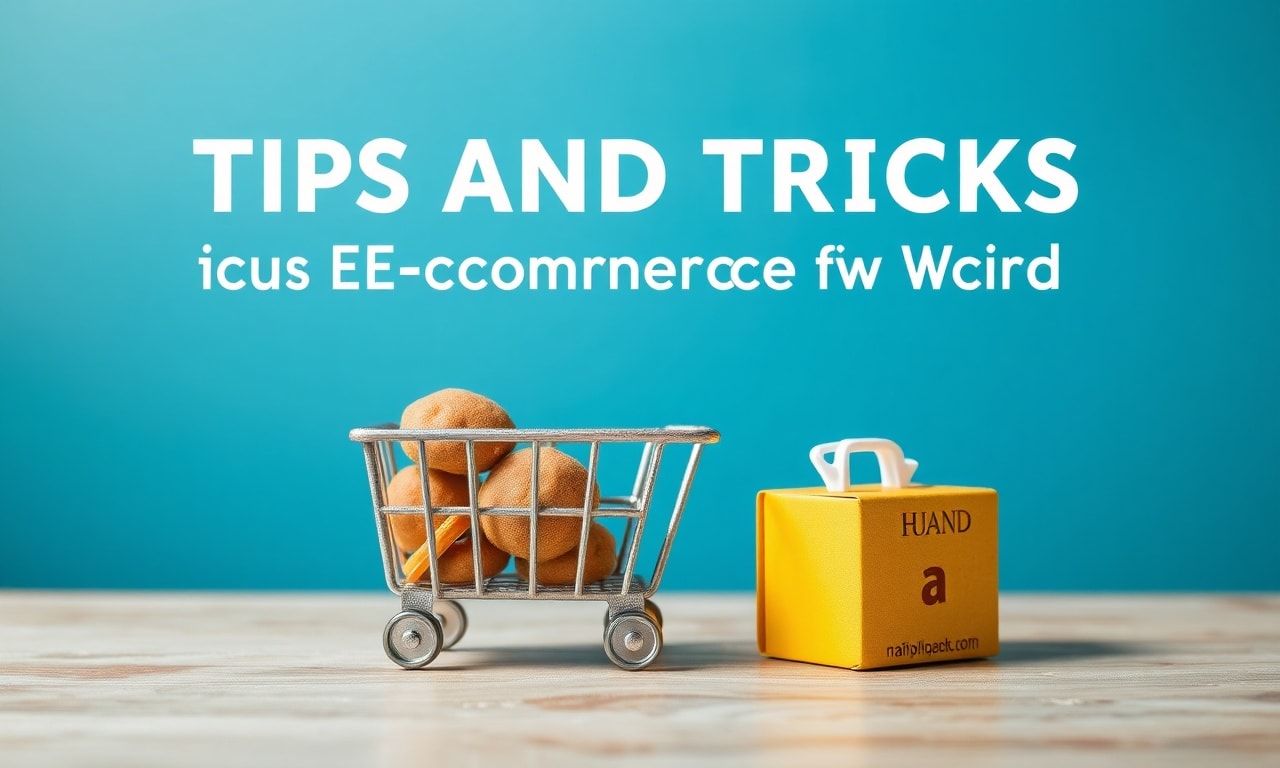 E-Ticaret Dünyasında Başarı için İpuçları ve İpuçları