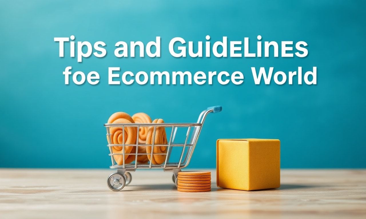 E-Ticaret Dünyasında Başarı için İpuçları ve Yönergeler