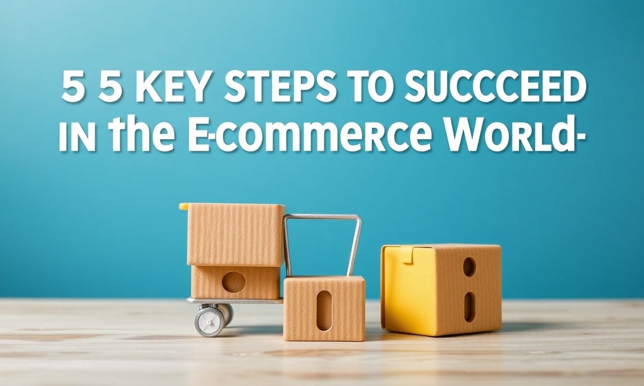 E-Ticaret Dünyasında Başarı İçin Gerekli 5 Anahtar Adım