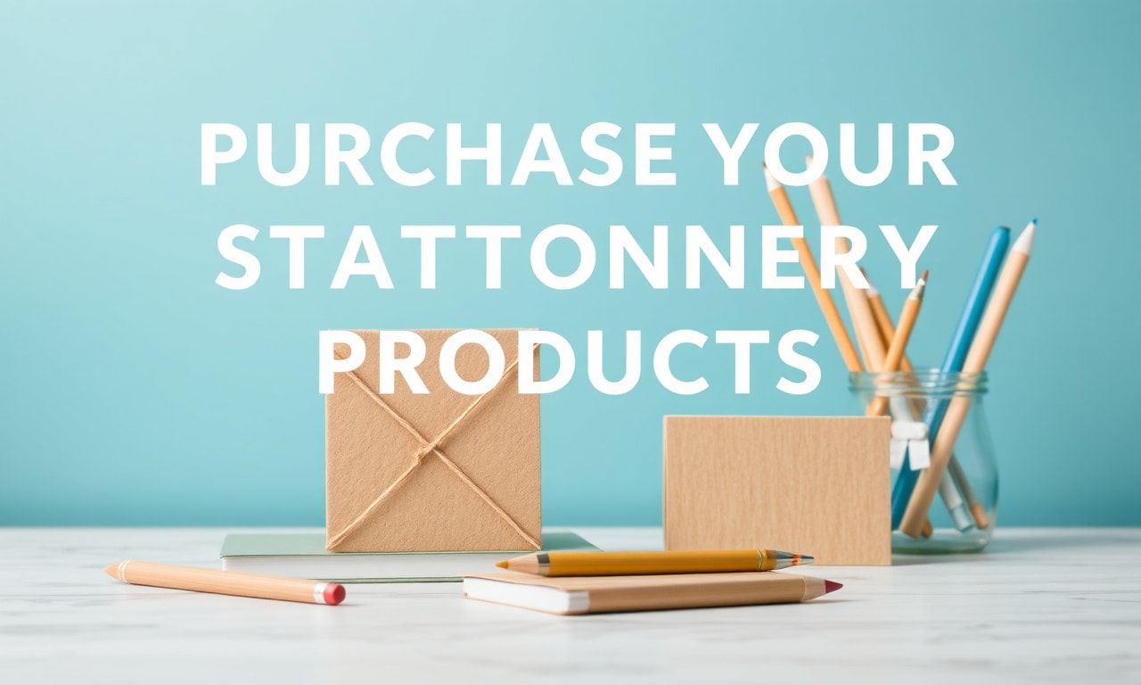 E-Ticaret: Kalem ve Kirtasiye Ürünlerinizi Online Satın Alın