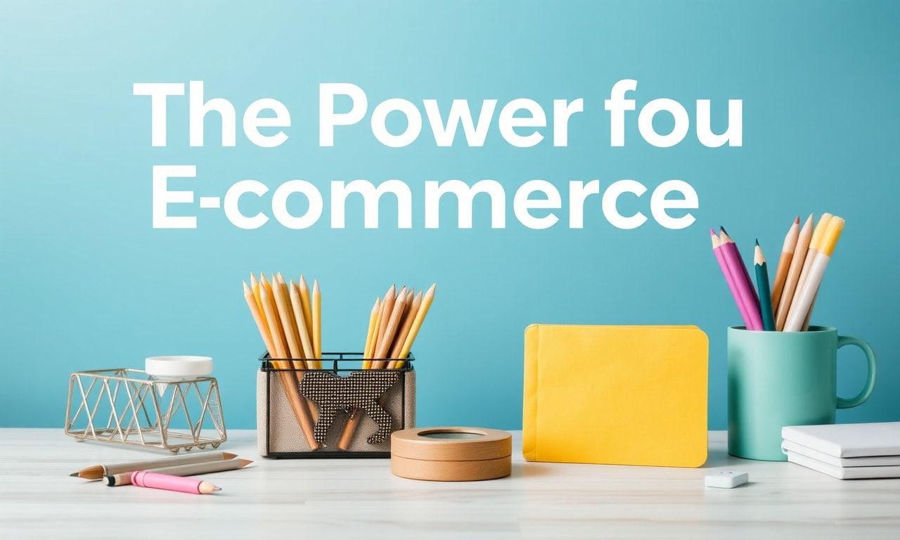 E-Ticaretin Gücü: Kalem ve Kirtasiye Ürünleriniz için En İyi Online Satış Stratejileri