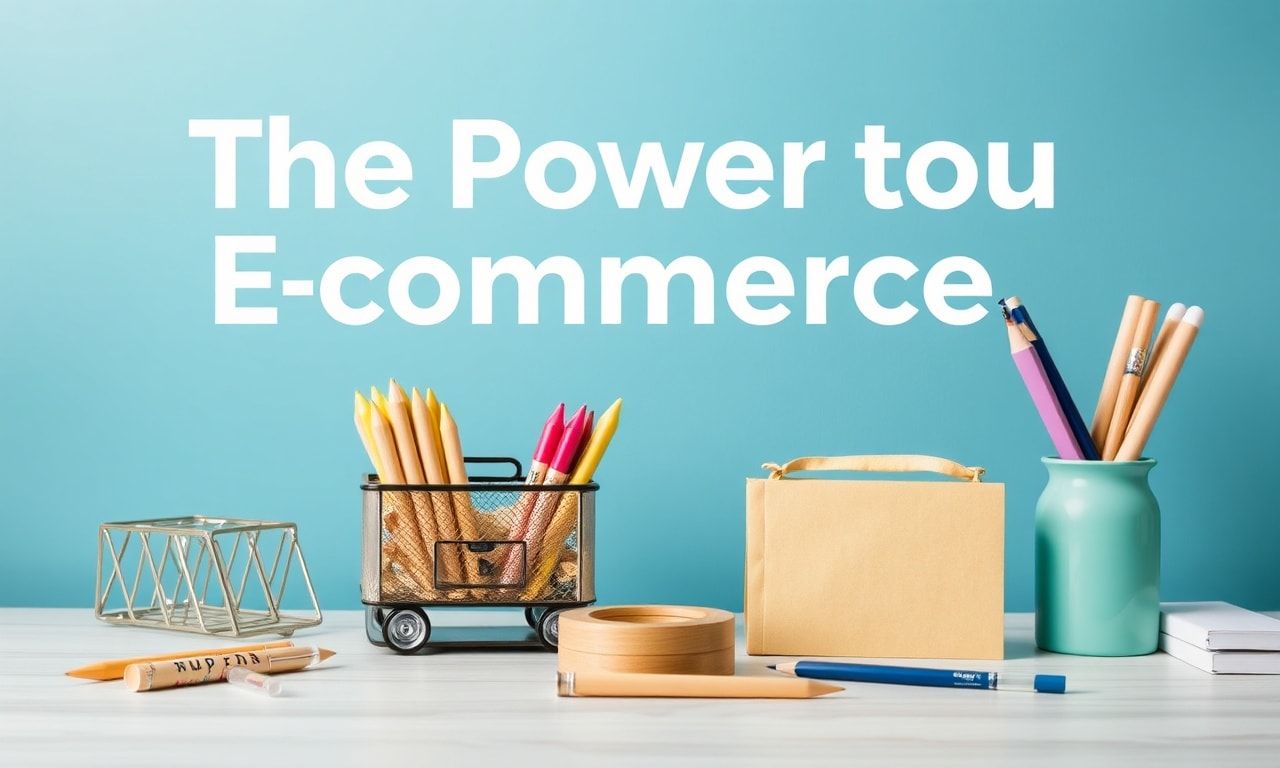 E-Ticaretin Gücü: Kalem ve Kirtasiye Ürünleriniz için En İyi Online Satış Stratejileri