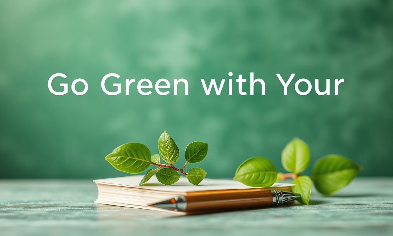 Çevrimiçi Alışveriş: Kâğıt ve Kalemlerinizle Yeşillendirin