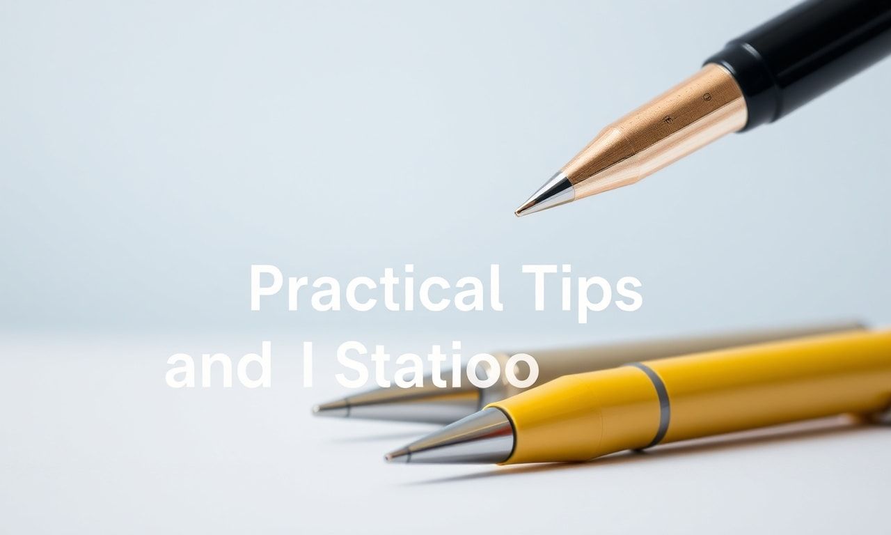 Çevrimiçi Alışveriş: Kalem ve Kirtasiye Ürünleri İçin Pratik İpuçları